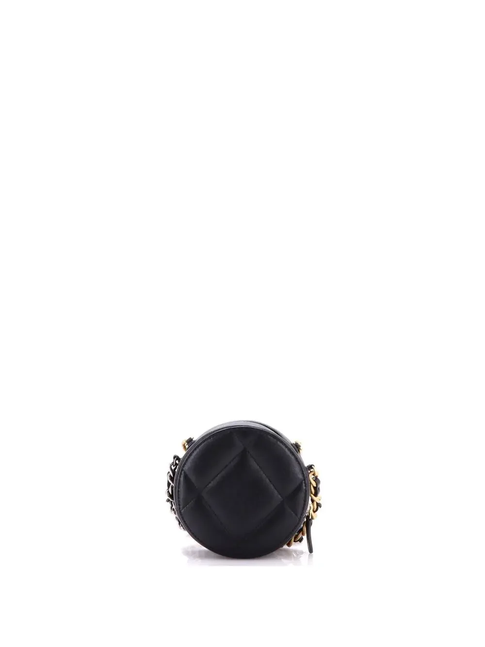 Chanel 19 Round Clutch With Chain #254485C26B